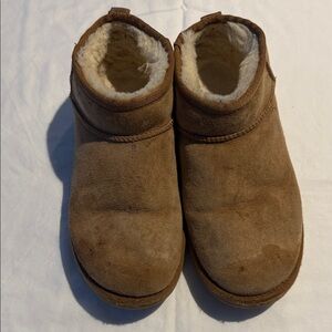 UGG Chestnut Suede Ankle Boots